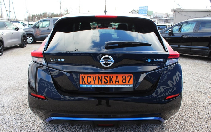 Nissan Leaf cena 75900 przebieg: 57000, rok produkcji 2018 z Bobolice małe 781